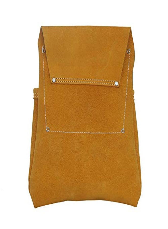 Beaver Suede Leather Single Tool Pouch with Hammer Holder SP501 - Image 4